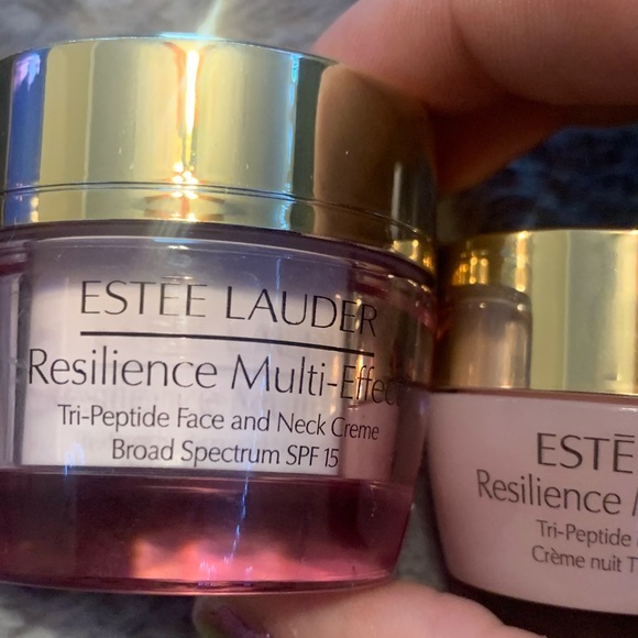 Estee Lauder Resilience Multi-Effect mini trio with day, night, and eye cream - Picture 5 of 5